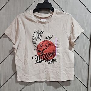 Women's Cream Graphic Tee